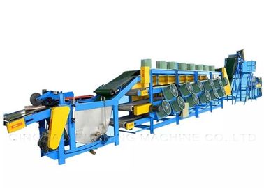 Coating Rubber Batch Off Machine with 16 sets fans