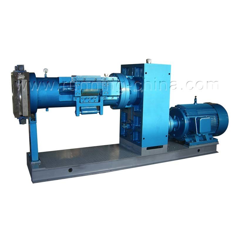 90KW Rubber Extrusion Machine , Hot Feed Extruder 19.759.1r/Min Screw