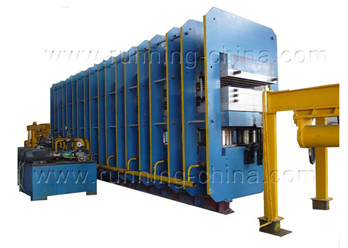 Steel Cord Rubber Conveyor Belt Vulcanizing Press Making Machine
