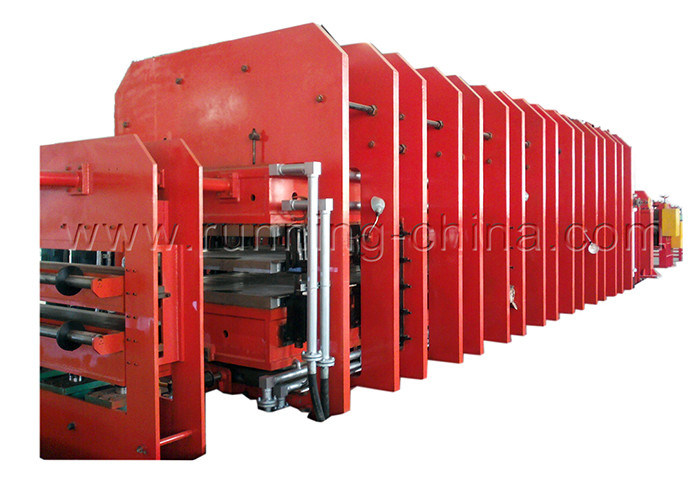 Steel Cord Rubber Conveyor Belt Vulcanizing Press Making Machine