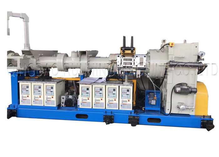 Cold Feeding Rubber Hose Extruder Extrusion Machine with Temperature