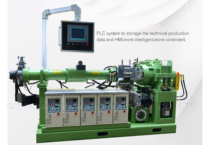 Heavy Duty Silicone Extruder Machine To Withstand Thrust Load Efficiently