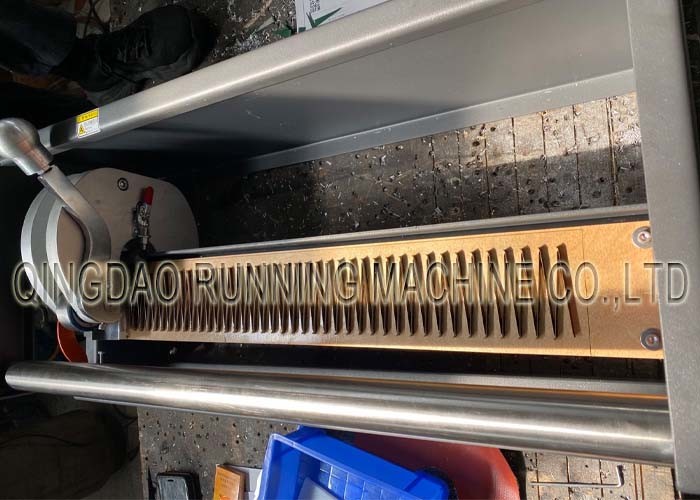 Manual PVC Conveyor Belt Finger Cutting Machine 1200mm