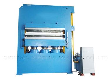China New Configuration 500 T Rubber Plate Vulcanizer Machine to USA