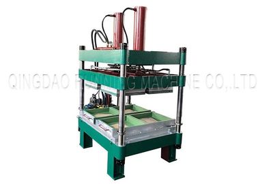 High Efficiency Rubber Tiles Manufacturing Machines With Downward Pressing Type