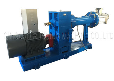 Single Screw Silicone Rubber Extruder Machine CE SGS Approved 2 Year Warranty