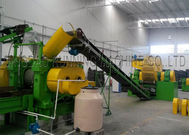 Fully Automatic 2T Capacity Waste Tyre Recycling Machine Energy Saving