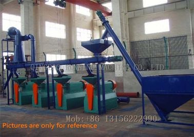 3 - 6T/H Waste Tyre Recycling Plant Machinery With Driving Motor