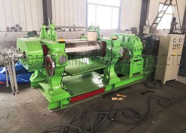 16 Inch Open Mill Rubber Compound Mixing Machine 37kw Driving Motor