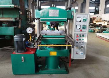 80T Pressure 500*500mm Rubber Vulcanizing Press Machine with Automatic Mould Sliding Device
