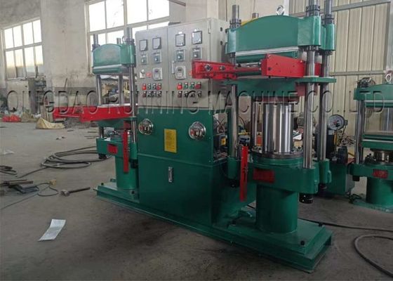50T Pressure Rubber Gasket Hydraulic Vulcanizing Press Machine with Double Working Station