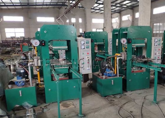 100T Customized Platen Size Rubber Rolls Hydraulic Molding Press Machine with Manual Sliding Mold