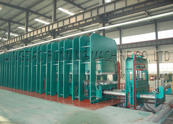 quality  Electrical Heating Rubber Vulcanizing Press Machine PLC Control factory