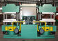 Four Column Hydraulic Vulcanizing Press With Pull Push Device High Performance