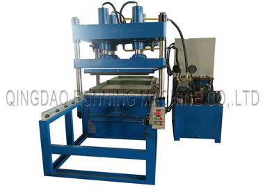 Rubber Tiles Manufacturing Machines With Double Side Mold Sliding System