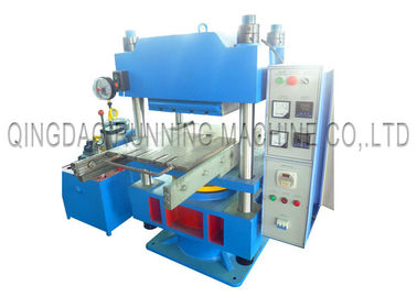 Fully Automatic Rubber Vulcanizing Press Machine Customized Voltage , Rubber Gasket Molding Press Machine