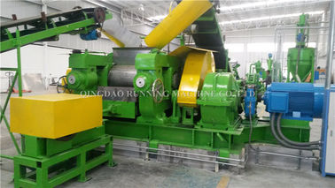 Waste Tyre Recycling Machine For 30 - 100 Mesh Powder ISO Certification