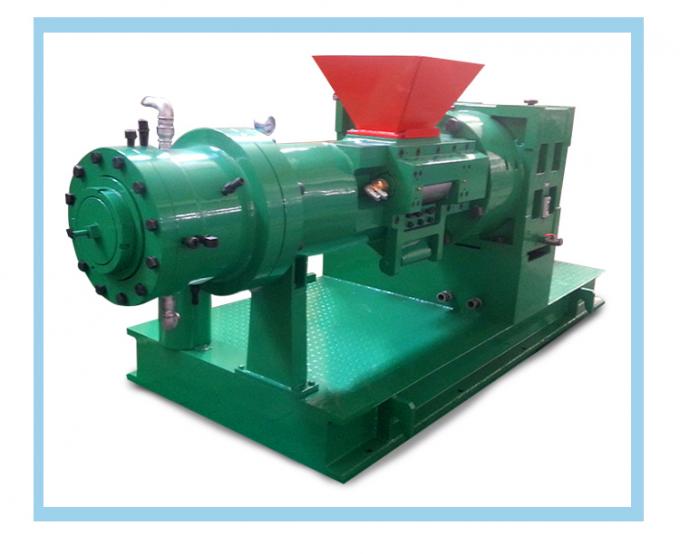Electric Rubber Hot Feed Extruder 7.5kw Motor Power ISO / CE Certification